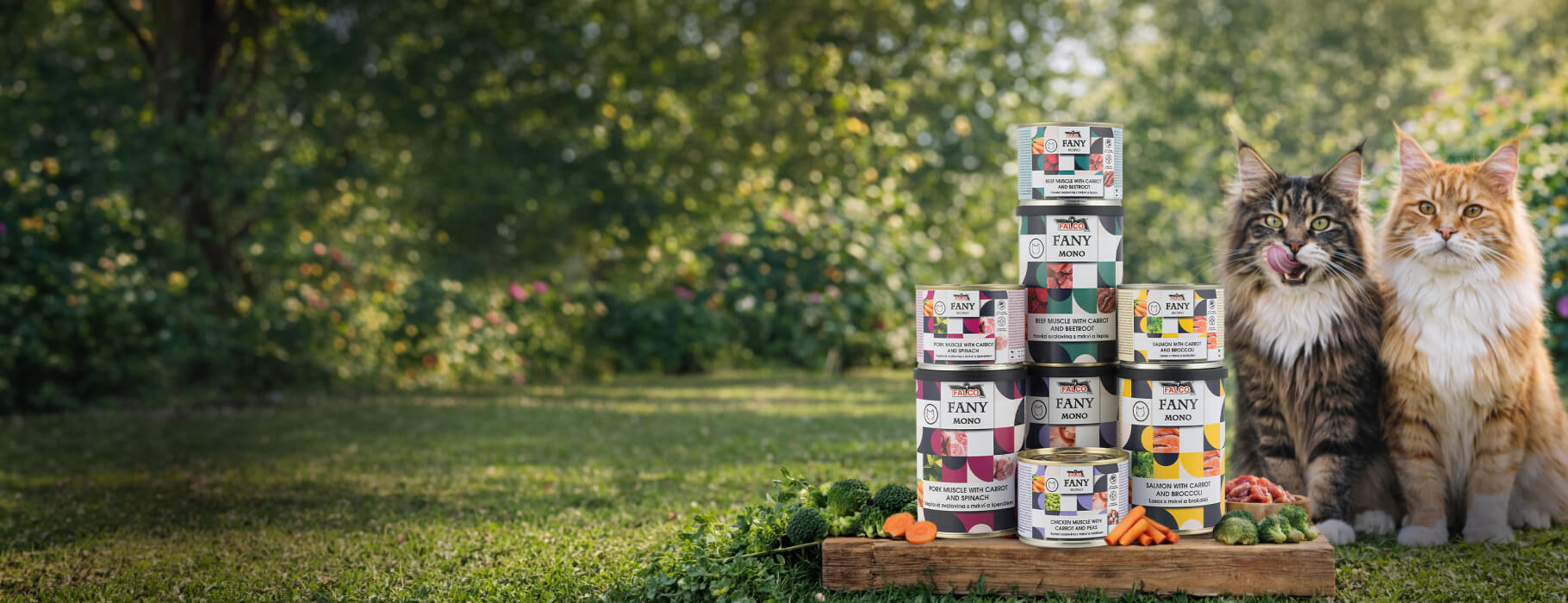Konzervy FANY MONO pro kočky – hlavní banner